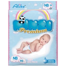 Подгузники детские MIMZI NB 2.5-5.5 кг 90 шт (MDNB90): Тип Подгузники
