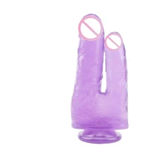 Фаллоимитатор двойной CHISA 7.9 Inch Dildo Purple: Назначение Для двойного проникновения