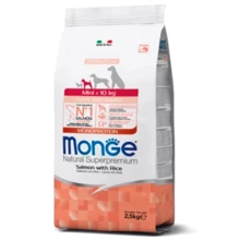 Сухой корм Monge Mini Puppy & Junior для щенков мелких пород лосось с рисом 2.5 кг (70011051): Тип Сухой корм