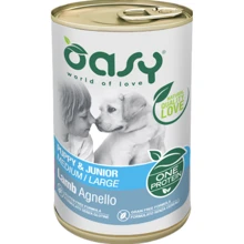 Влажный корм для собак OASY OAP Puppy & Junior Medium/Large с ягненком 400 г (8053017344485): Тип Влажный корм