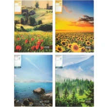 Комплект папок А4 Optima с 20 файлами Optima "Nature of Ukraine", ассорти, 10 ед. (O32125): undefined undefined