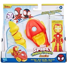 Набір HASBRO Spider-Man SPD Транспортний засіб та герой F7458 SAF IRON RACER N ACCSRY (F6776_F7458): Тип Персонаж мультфильма, фильма