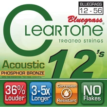 Струна для гитар Струны CLEARTONE 7423 ACOUSTIC PHOSPHOR BRONZE BLUEGRASS 12-56: Тип Комплект струн