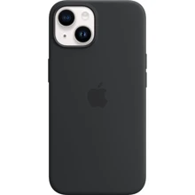 Чехол для iPhone Apple iPhone 14 Silicone Case with MagSafe - Midnight (MW5R3ZE/A): Цвет серый