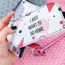 Ключница I just want to go home белый: Производитель PAPAdesign