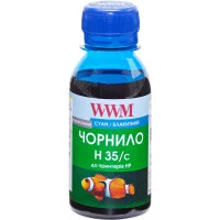 Чернила WWM HP №22/134/121 100г Cyan (H35/C-2): Цвет Cyan