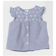 Топ H & M 6940459 74 см синя: Стать дівчинка