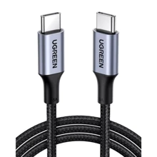 Кабель UGREEN USB-C to USB-C US316 5A 100W 2m Black: Тип USB-C - USB-C