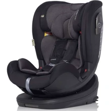 Автокресло EasyGo Convert izofix 0-36 9024-ECis-13 Iron, черный: Группа 0/1/2/3