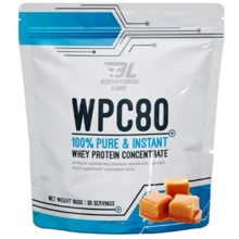 Протеин Bodyperson Labs WPC80 900 g / 30 servings / Сaramel: Вид Сывороточные