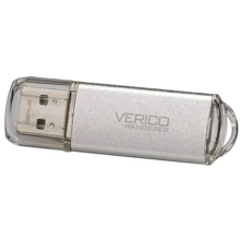 USB-флешка Verico 128GB Wanderer USB 2.0 Silver (1UDOV-M4SRC3-NN): Стандарт USB USB 2.0