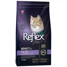 Сухий корм Reflex Plus догляд за шкірою для кішок з лососем 1.5 кг (RFX-313): Тип Сухой корм