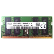 SK hynix 16 GB SO-DIMM DDR4 2666 MHz (HMA82GS6JJR8N-VK): Тип DDR4