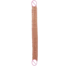 Реалистичный двойной фаллоимитатор Toy Joy Double Dong 16 inch: Назначение Для двойного проникновения