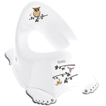 Горшок Tega Baby Plus baby Маленькая сова с противоскользящей резиной Белый (PB-SOWA-001-103): Цвет белый