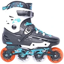 Роликовые коньки TEMPISH Black Ice/42: Тип одноразмерные