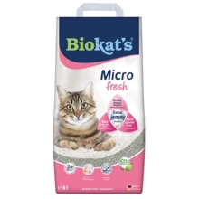 Наполнитель для кошачьего туалета Biokat's Micro Fresh 6 л (4002064613925): Вид Глиняный