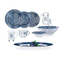 Столовый сервиз Luminarc Alondra Blue 46 пр. (Q7926): Количество персон 6