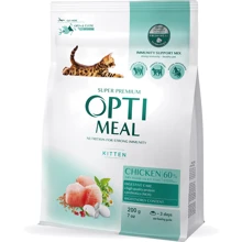 Сухой корм Optimeal Kittens для котят с курицей 0.2 кг (4820215360197): Тип Сухой корм