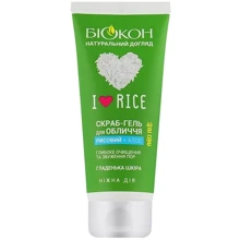 Біокон I love rice Скраб-гель для лица 90 ml: Пол Для женщин