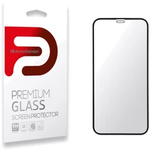 Захисне скло для iPhone ArmorStandart Tempered Glass Full Glue Black для iPhone 12 Pro Max (ARM57550): Тип захисту екрана на экран