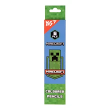 Олівці кольорові Yes 6 кольорів Minecraft Creeper (290724): Тип Цветные