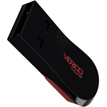 USB-флешка Verico 32GB Thumb Black/Red (1UDOV-P1BD33-NN): Стандарт USB USB 2.0