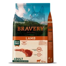 Сухой корм Bravery Lamb Large/Medium Adult c ягненком для собак 12 кг (2246 BR LAMB ADUL L_12KG): Тип Сухой корм