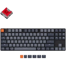 Клавіатура Keychron K1SE 87 Key Optical Red White Led Hot-Swap Wireless UA Black (K1SED1_KEYCHRON): Підключення беспроводное