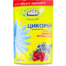 Напиток растворимый Elite Health Line Цикорий с черникой и брусникой 100 г (8718868141200): Вид напитка Напиток кофейный растворимый