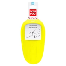 Поилка-насадка на бутылку WAUDOG Silicone 165х90 мм желтая (50778): Тип Поилки