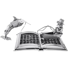 Металлический 3D конструктор Fascinations Скульптура Сантьяго и марлина, MMS117: Производитель Fascinations