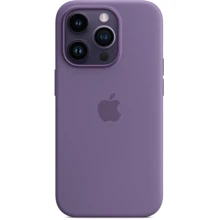 Чехол для iPhone Apple Silicone Case with MagSafe Iris (MQUK3) for iPhone 14 Pro: Цвет фиолетовый