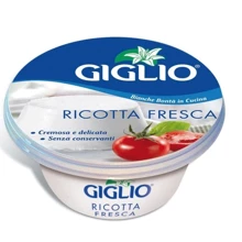 Сыр Giglio Ricotta Export 44% (250 г) (WT2452): Вес нетто 250 г
