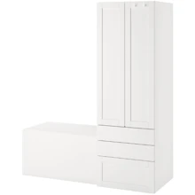 Стойка ІКЕА SMÅSTAD / PLATSA 150х57х181 см (394.312.30): undefined undefined