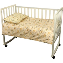 Набор для детской кроватки Руно "Младенец" 60x120 бязь (932.02_10-0423 Beige): Тип постельный комплект