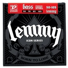 Струна для гитар Струны DUNLOP LKS50105 LEMMY SIGNATURE (50-105): Тип Комплект струн