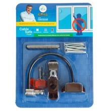 Блокують замки для вікон Кроха Safe Pack Cable дерево - Доктор Комаровський (SafePackCableWood): Виробник доктор Комаровський