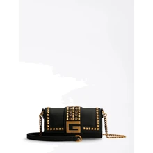 Женская сумка кросс боди Guess Bling Mini Crossbody Flap черная (HWVB7984780-BLA): Пол Женский