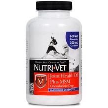 Жевательные таблетки Nutri-Vet Joint Health DS Plus MSM Maximum Strength для собак с глюкозамином, хондроитином, МСМ, марганцем 60 табл. (55958): Производитель Nutri-Vet