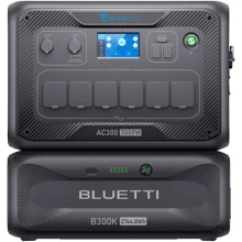 Зарядна станція Bluetti AC300 3000W + Home Battery Backup B300K 2764.8Wh: Ємність акумулятора, Вт/год 2764.8