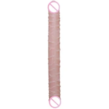 Двухсторонний фаллоимитатор BOSS Flexible Double Dong Flesh: Назначение Для двойного проникновения