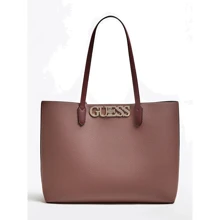 Женская сумка тоут Guess Uptown Chic Barcelona Tote бордовая (HWVG7301230-MOC): Пол Женский