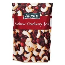 Кешью с клюквой Alesto Cashew Cranberry Mix 200 г (WT2100): Вес нетто 200 г