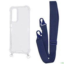 Чохол для телефона WAVE Clear Case with Strap Midnight Blue для Samsung S711 Galaxy S23 FE: Сумісність Samsung S711 Galaxy S23 FE