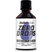 Замінник харчування BioTechUSA Zero Drops 50 ml / 100 servings / Blueberry: Стать унісекс