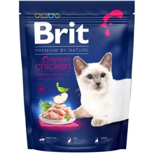 Сухий корм Brit Premium by Nature Cat Sterilised для стерилізованих котів з куркою 300 г (8595602552993): Тип Сухой корм
