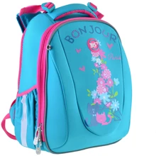 Рюкзак школьный, каркасный YES H-28 "Bonjour" (557734): Возрастная группа от 6 до 10 лет