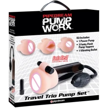 Помпа з насадками Pipedream Travel Trio Pump Set (PD327300): Для кого Для чоловіків