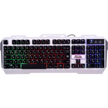Клавиатура Defender Metal Hunter GK-140L (45140): Подключение проводное